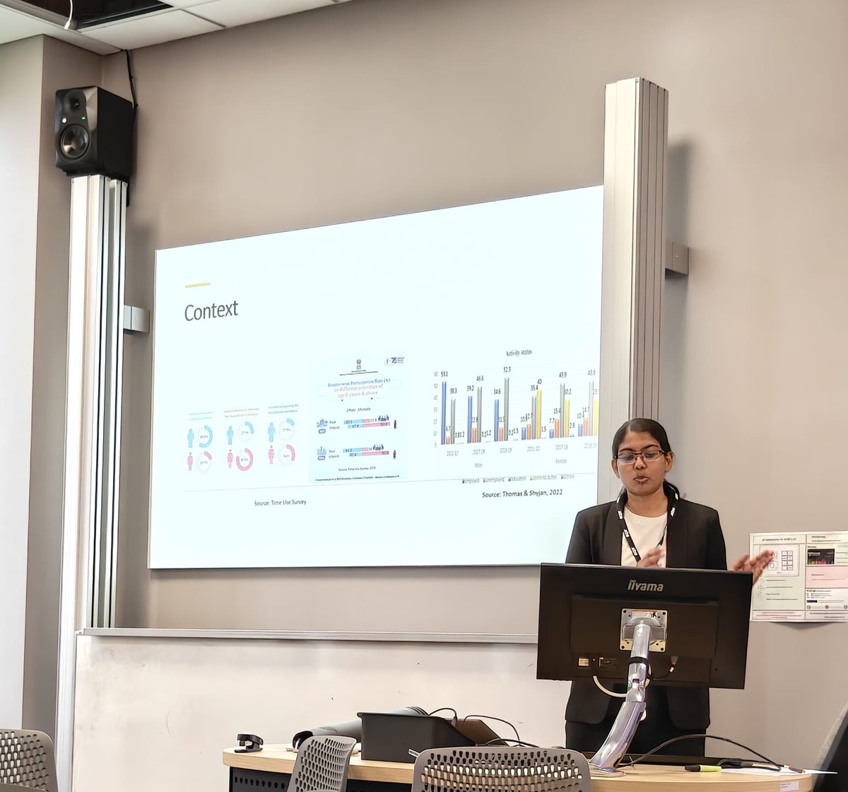 uohpolsci's tweet photo. @ShreyakSugathan presented two papers at the European Conference on Politics and Gender, organised by the European Consortium for Political Research (ECPR) at Newcastle University Newcastle University from 15-17th June.
@HydUniv, @ECPR, @UniofNewcastle
#ECPG #PoliticsAndGender https://t.co/ZnHpFfcmwA