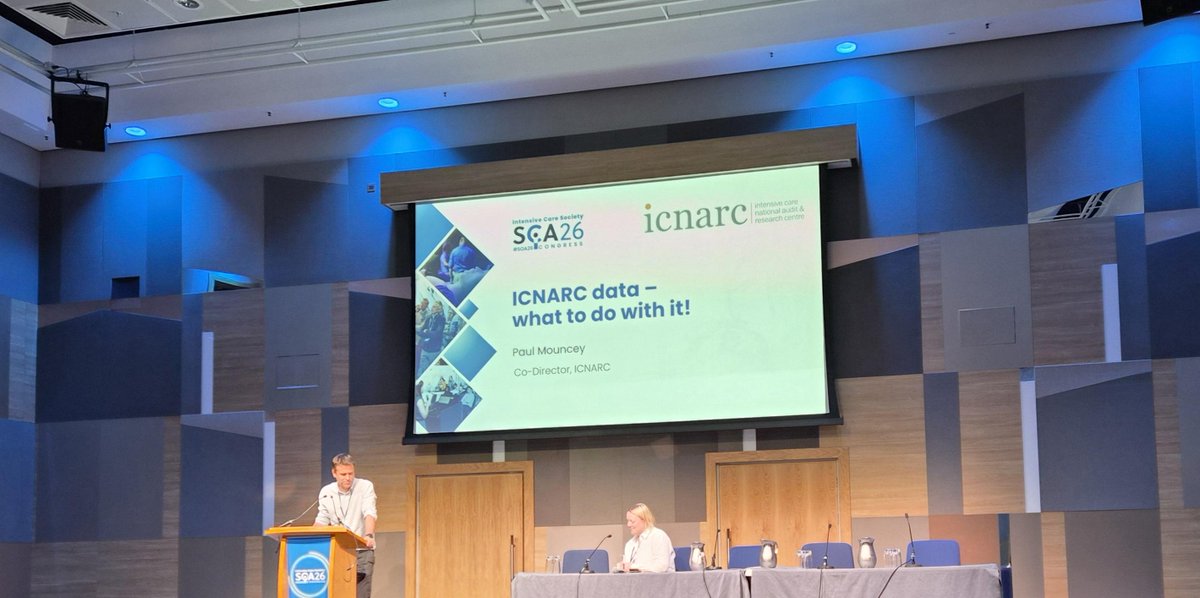CMP_ICNARC's tweet photo. Great to be at the ICS State of the Art Congress 2026 last week - it was great to meet all who visited the ICNARC stand.
Highlights included presentations from ICNARC colleagues, alongside inspiring discussions on research, innovation and the future of critical care.
#SOA2026 https://t.co/prhwTuN1sV