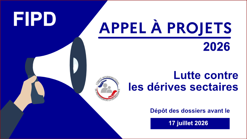 Prefet83's tweet photo. #AppelAProjets | 📣 Dans le cadre du Fonds interministériel de prévention de la délinquance #FIPD, la préfecture du #Var lance un appel à projet destiné à soutenir les associations spécialisées dans la prévention et la lutte contre les dérives sectaires.

🗓 Dossiers à déposer en ligne avant le 17 juillet 2026

ℹ Guide & documents  👉 https://t.co/GnnjLOpS8Z