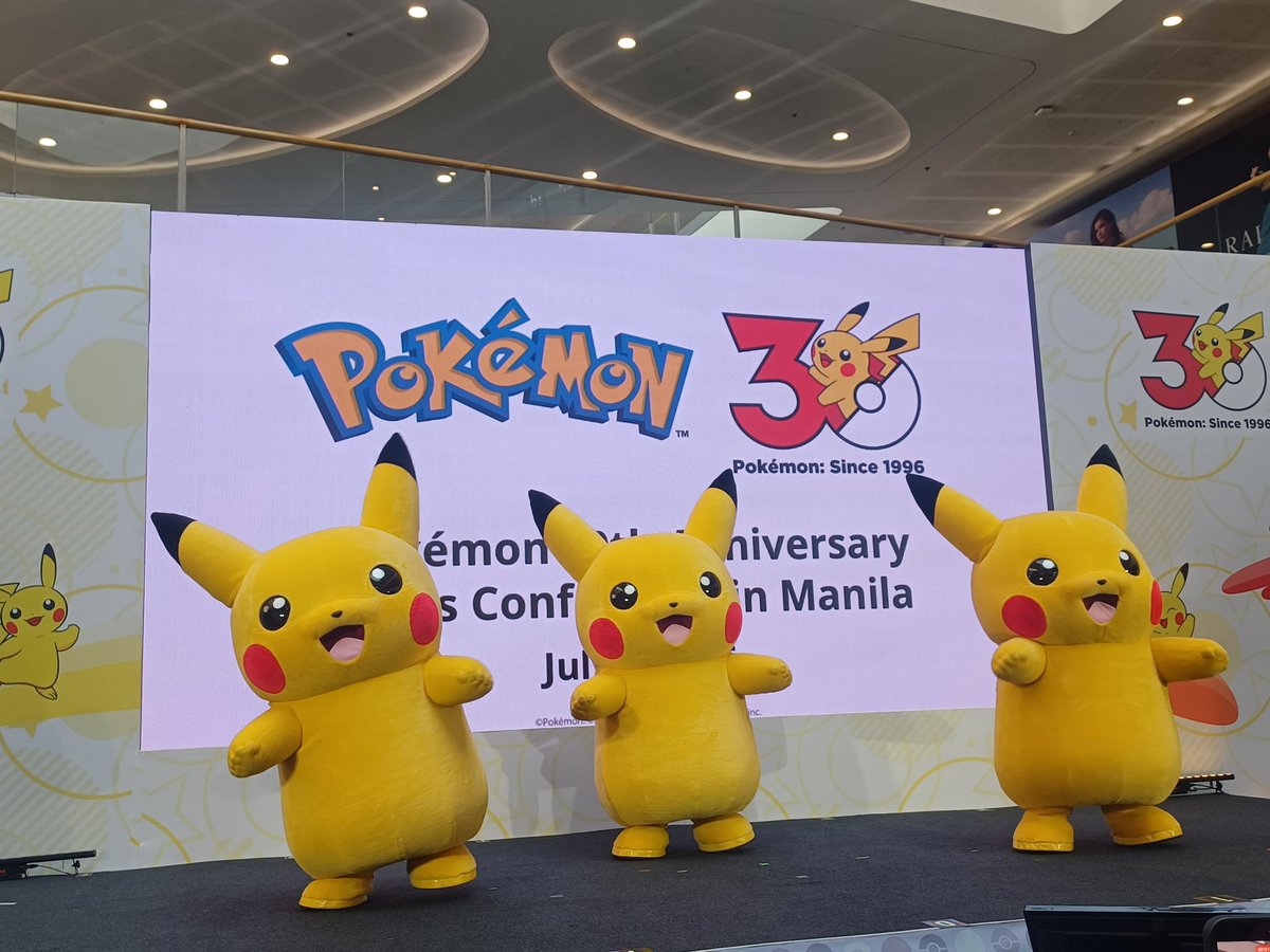 bronsalamanca's tweet photo. A LIMITED-TIME Pokémon Center Pop-Up Store will open in SM Mall of Asia for Pokémon's 30th anniversary. 

It will run from October 2026 to January 2027, with rare items like limited-edition Pikachu merch, said The Pokémon Company senior director Daisuke Kobayashi. | @bworldph https://t.co/eC3oA0e6VR