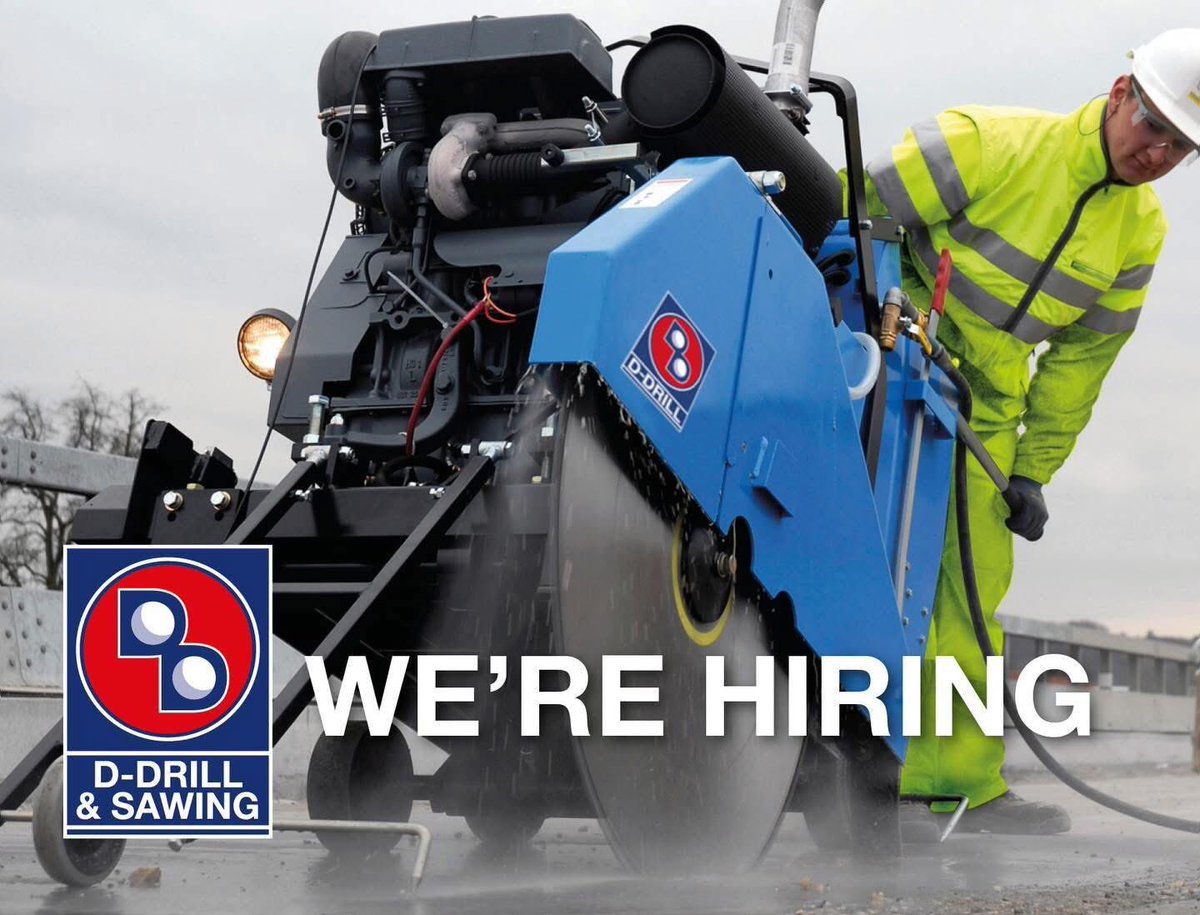 JulieDDrill's tweet photo. We’re Hiring!
Come & join the #DDrillTeam in #Coventry
We are looking for #Skilled #DiamondDrillers with a minimum NVQ Level 2 & driving licence.
Contact us 📧 hr@d-drill.co.uk or ☎️ 024 7612858 @DDrillGroup
#construction #hiring https://t.co/qy41LAs6Rr