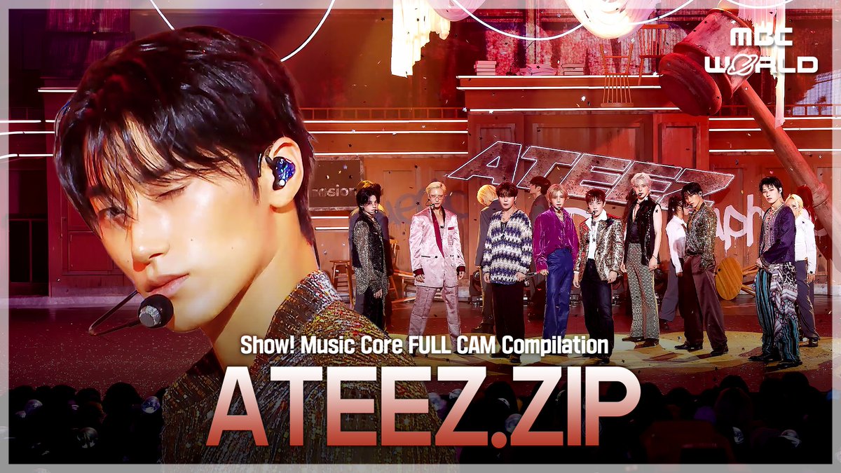 MBC_entertain's tweet photo. [#FullZIPcam📂] ATEEZ Full Fancam Collection | From INCEPTION to BAD | Show! MusicCore

🔗https://t.co/JuxIydgPnX

#쇼음악중심 #음중 #ATEEZ #에이티즈 @ATEEZofficial https://t.co/Lf7wLWv51d