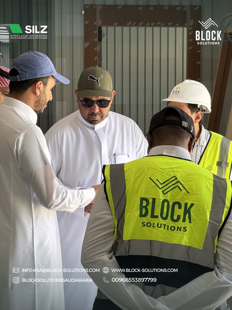 block_ksa's tweet photo. زار وفد من شركة SILZ احد مشاريعنا للاطلاع على جودة التنفيذ وبحث فرص تعاون مستقبلية ومناقشة مشاريع مشتركة تعكس شراكة طويلة الأمد.

A delegation from SILZ visited one of our projects to assess the quality of execution, explore opportunities for future collaboration. https://t.co/uDOvwUIDGp