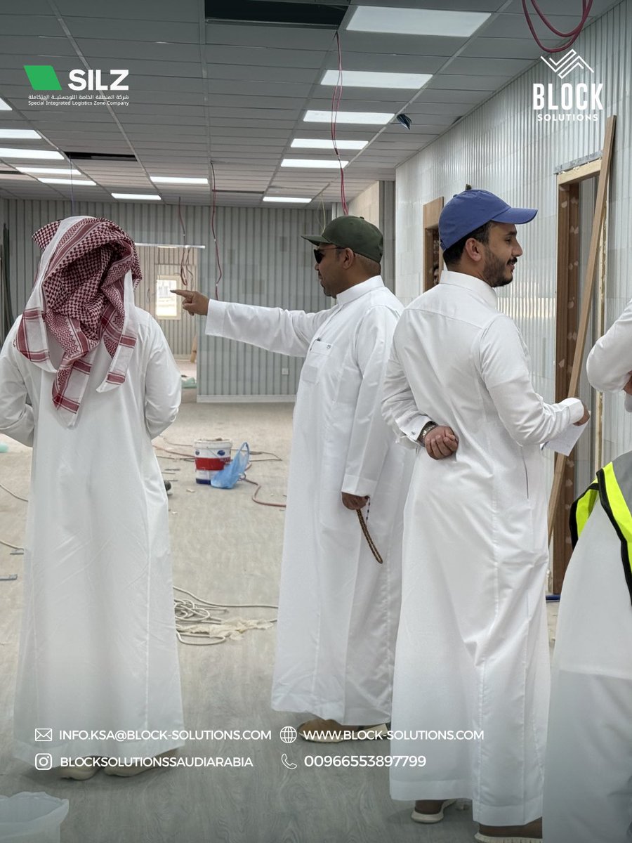 block_ksa's tweet photo. زار وفد من شركة SILZ احد مشاريعنا للاطلاع على جودة التنفيذ وبحث فرص تعاون مستقبلية ومناقشة مشاريع مشتركة تعكس شراكة طويلة الأمد.

A delegation from SILZ visited one of our projects to assess the quality of execution, explore opportunities for future collaboration. https://t.co/uDOvwUIDGp