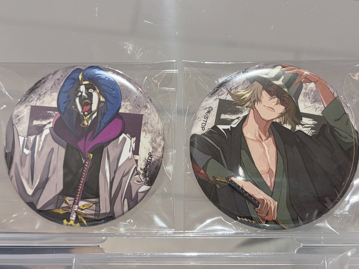 0_nzx's tweet photo. @0 【交換/譲渡】 BLEACH × LAM 缶バッジ 缶バ 

譲┊ マユリ、浦原
求┊ 藍染 (アップ引き問わず)又は定価
浦原譲渡は2点まとめて

都内お手渡しまたは郵送◎
お気軽にお声がけください☺︎ https://t.co/YBLPeHRXa5