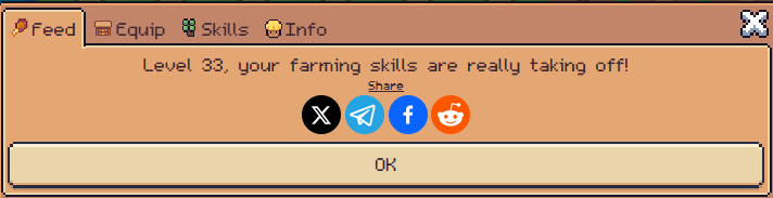 ACEtrea_SFL's tweet photo. ๐
Day 111 of daily Log-in at @0xSunflowerLand ๐ป
๐ Reached Level 33
๐ One level at a time
Slow progress is still progress, and every level gets me closer to the next expansion
#SunflowerLandFarm #web3 #SunflowerLandWeekly #Day111 https://t.co/kNmY2wPiRp