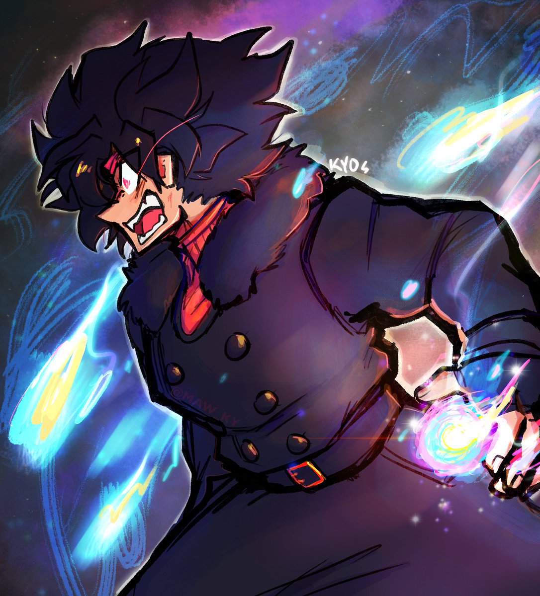 MiniPut98's tweet photo. @garliicgun Now that I think about it I don't think you've seen my DB OC. Here he is. His name is Koji. https://t.co/SnkphZ2EhN