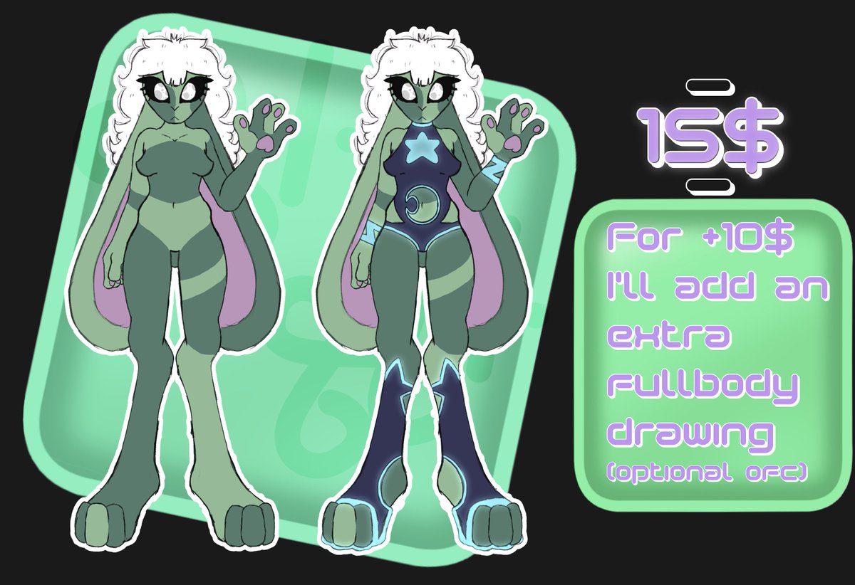 88Percnt's tweet photo. I made some adopts!  These 4 cuties came up in my ideas, then I drew them and I am now selling them adopts!! I hope someone likes them enough to wanna give them a nice home 💚 
Im selling each of them for 15$ USD, paid via Paypal or Card! https://t.co/pebt4XZmlF