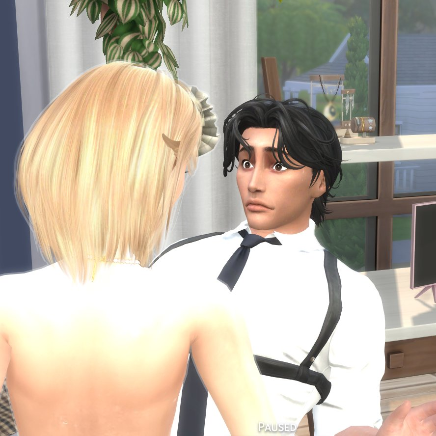 arteliie's tweet photo. i just found out my sim's fiancé is gorgeous??? I made him and i didnt know he had this expensive of a facecard?? gosh its so muggy in here https://t.co/4LH8bjntSS