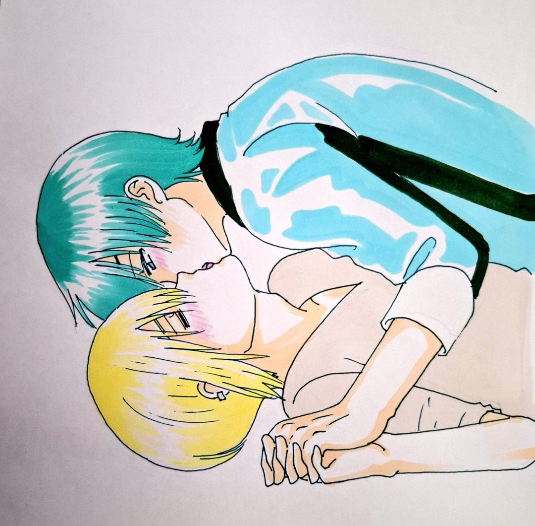 aoisatoru1's tweet photo. #初夏の創作クラスタフォロー祭り
#相互さんの相互さんと繋がりたい 
アナログ絵描きの葵と申します。
特撮好きの創作BL描きです。
反応巡回します。
気になった方、お迎えします。 https://t.co/XwYgUMU5b8