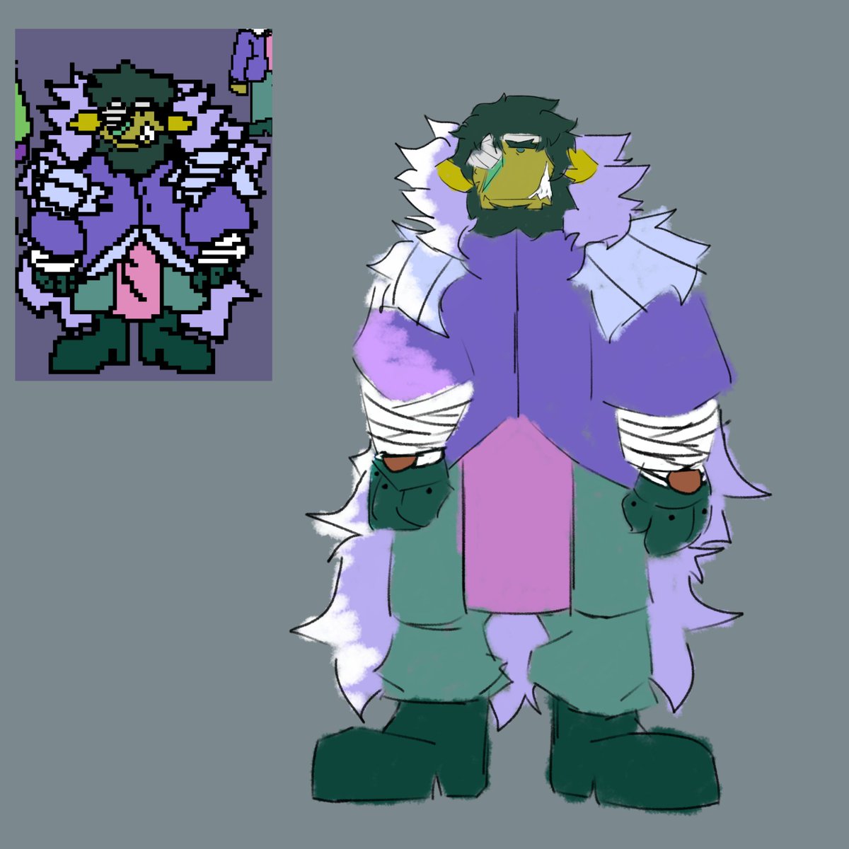 KrisCrossApple_'s tweet photo. My Sona Self-Insert into deltarune 💔 https://t.co/Y99dNRE86E