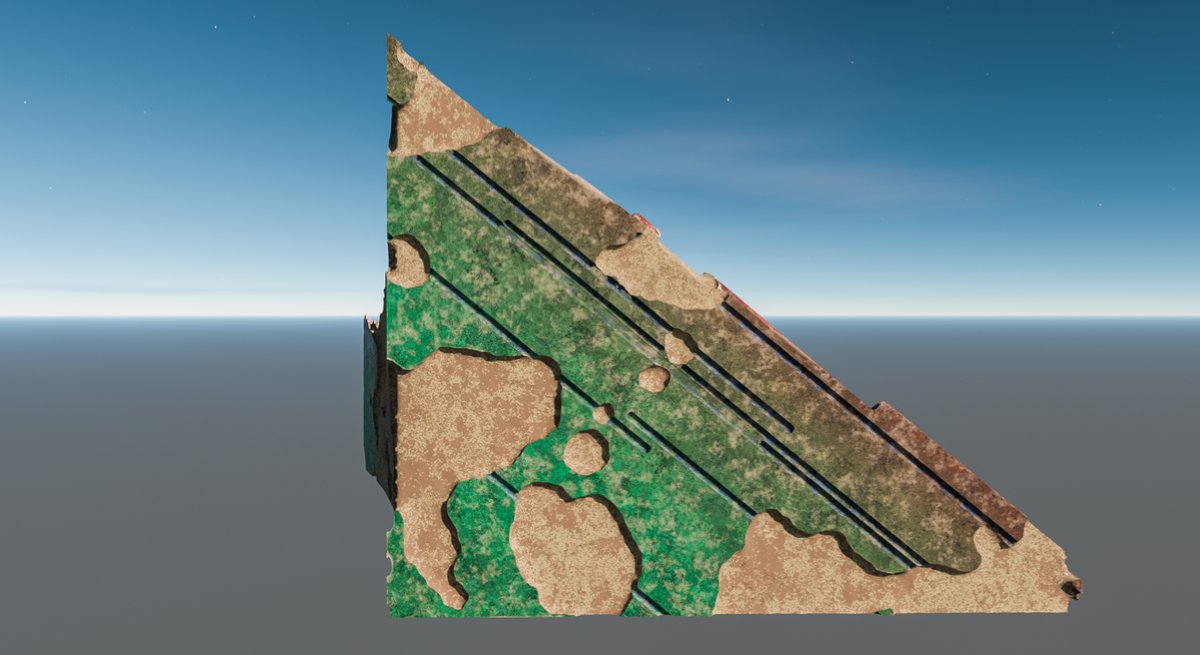 aalllllyyyyyy's tweet photo. I’m currently modeling the area surrounding Space Mountain (well Discoveryland 😅). The key word is generative workflows: guardrails, volcanic rocks, and more. Different methods to save time — guardrails w/ Profile Builder, a SketchUp extension, and rocks in Blender w/ geonodes.. https://t.co/faKO3Cfcpi