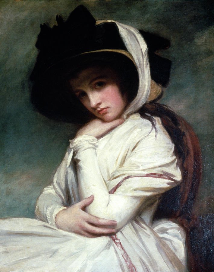 FrankMalfitano's tweet photo. PAINTING OF THE DAY: LADY EMMA HAMILTON circa #1780s #1790s by #GeorgeRomney #EnglishArtist #LadyEmmaHamilton #portrait #famouspainting https://t.co/ienvyDwKLf