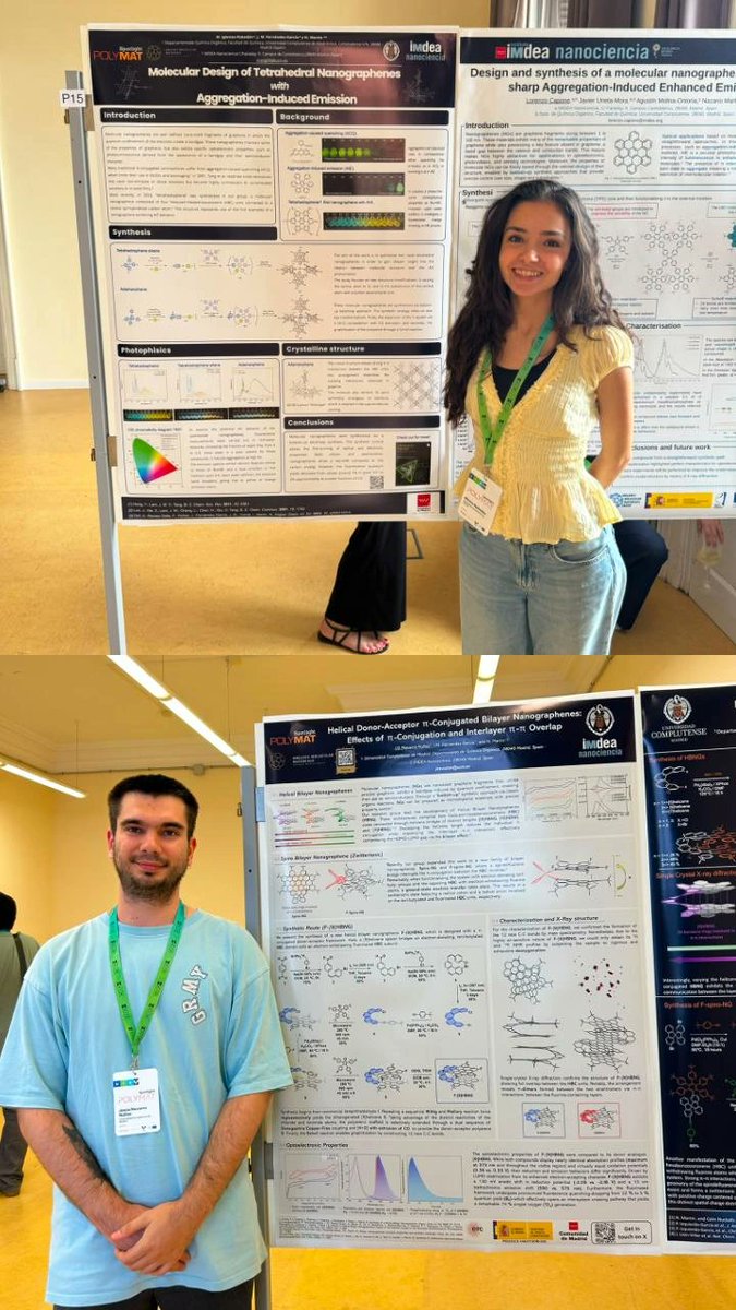 nazariolab's tweet photo. 🌟An amazing experience at the @polymatsptl event last week! 
Fantastic presentations and posters from Jesus M. Fernández, @jepatinoa, Lorenzo Capone, @JDNavarroN,  @ipaulacarr, @MarinaIglera and Victor Pastor. It was a pleasure to share ideas with so many talented researchers!🧪 https://t.co/NuyxhVhQhP