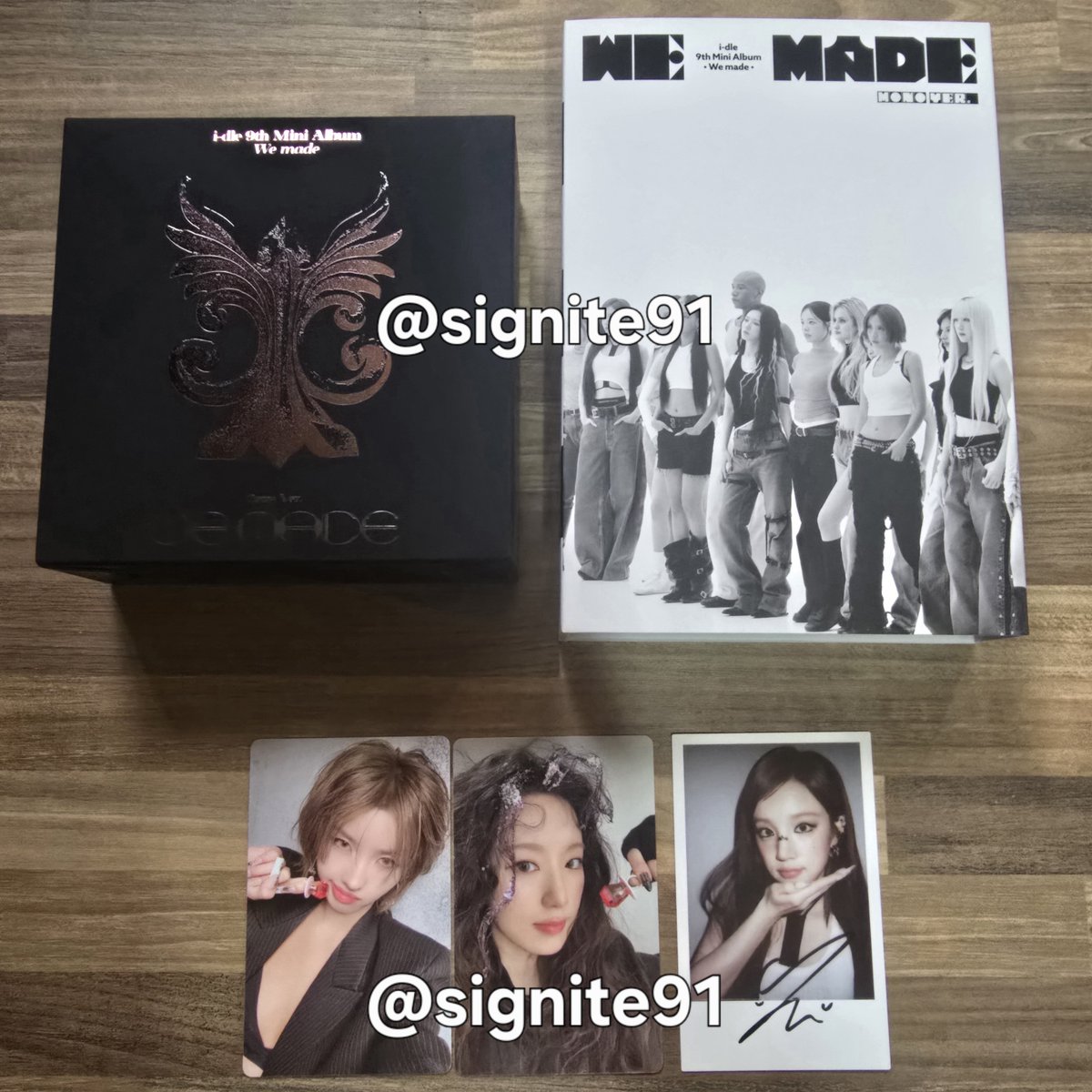 signite91's tweet photo. 아이들 We made 앨범 다 왔다~ 너무 이쁜데?
앨범 사이즈도 생각보다 작아서 좋음~👍
아이들 이번 앨범 대애박나자~~🥰
#아이들 #idle
#We_made
#Gimme_Dat_Love 
#Gimme_Dat_Love_plus_Love https://t.co/DQTeYTAdHi
