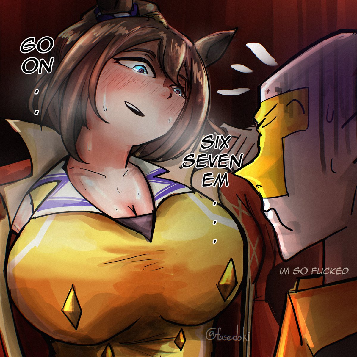 fasedoki's tweet photo. 67 idk 🤷
#umamusume️️️ https://t.co/gDpPRrhgH3