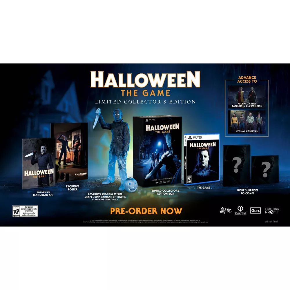 Wario64's tweet photo. Halloween: The Game (PS5/XSX) Standard/CE up for preorder at Target ($39.99/$149.99) https://t.co/PumeQjfhuX #ad https://t.co/7gBp95w8Uq