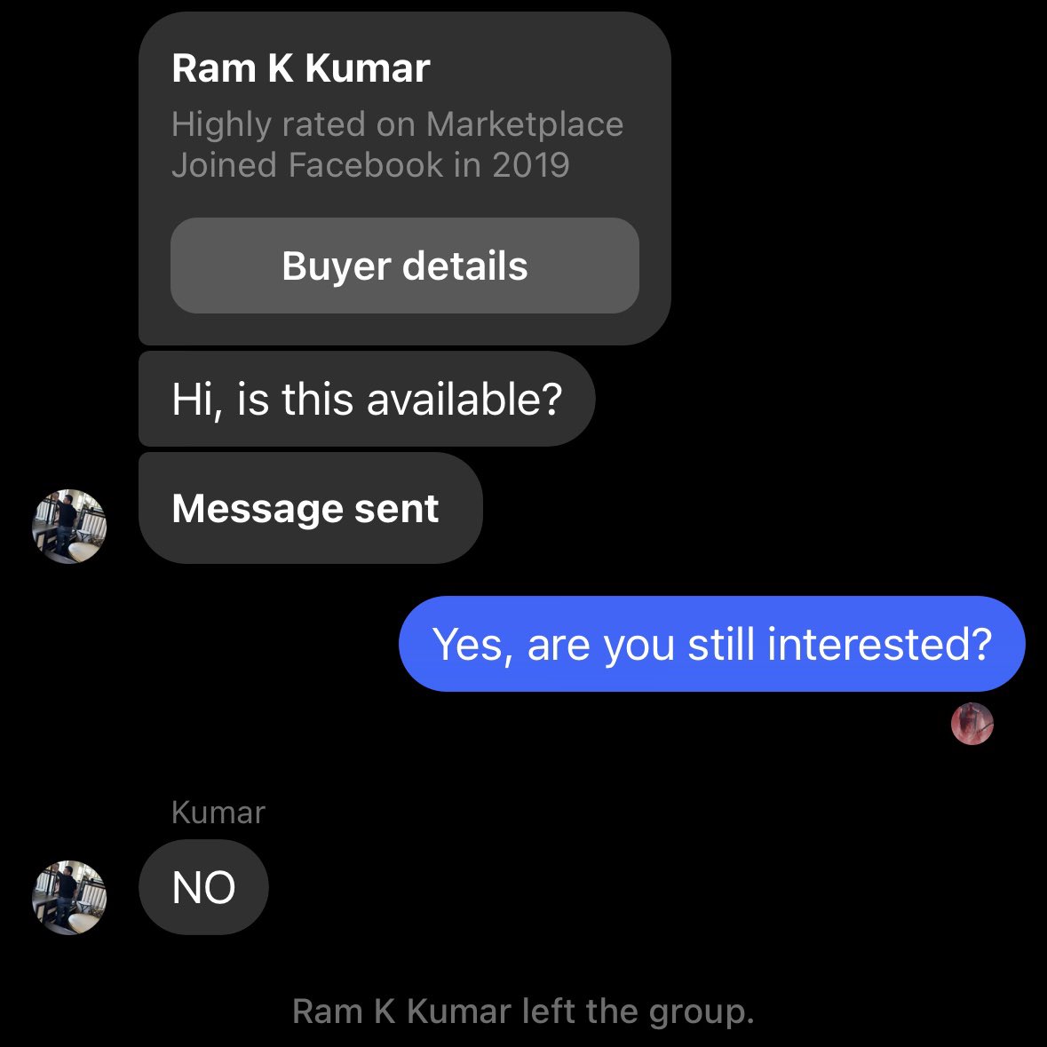 muwt's tweet photo. how can u not love facebook marketplace https://t.co/H5ffMHWMLk