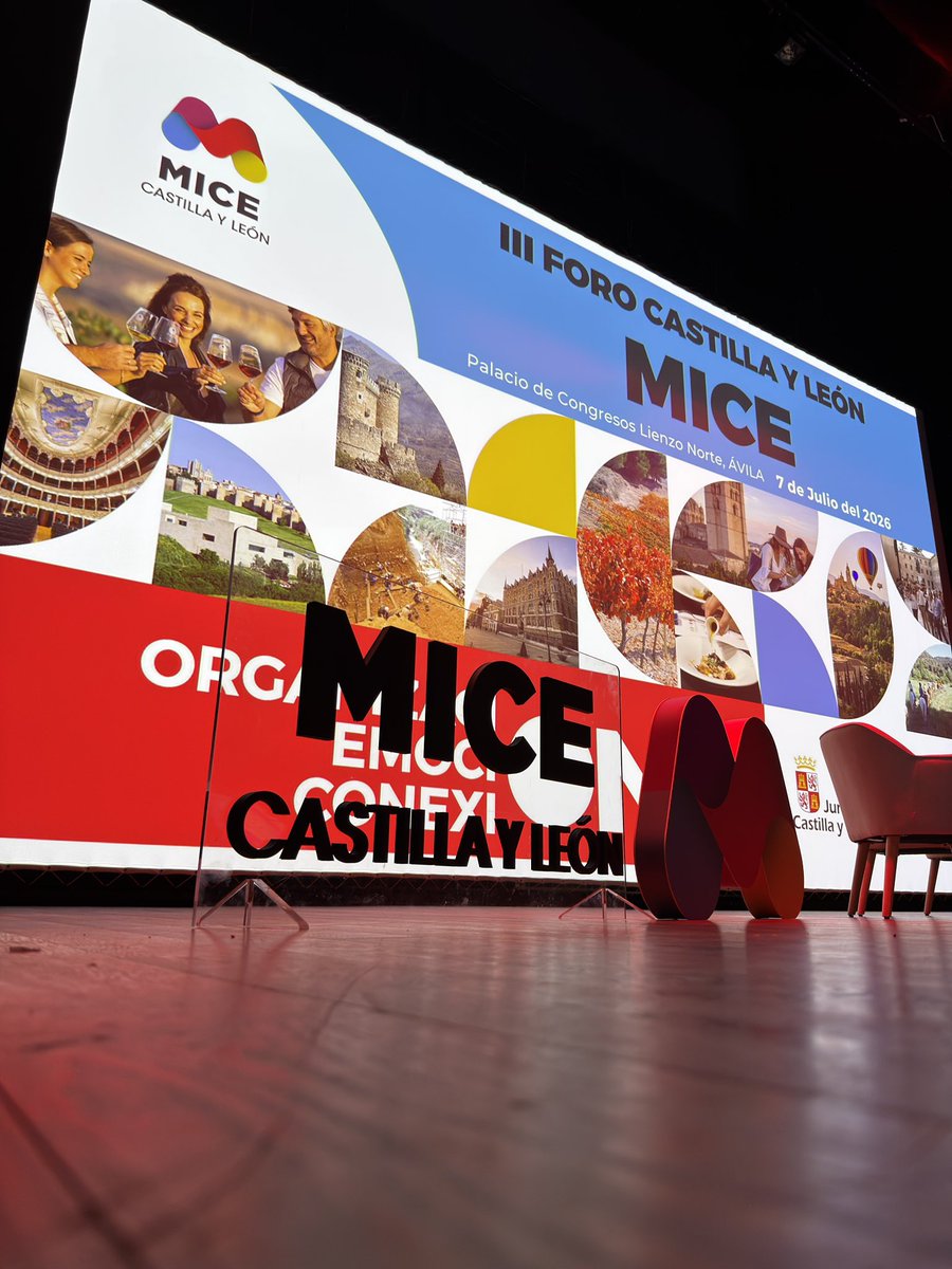 LIENZONORTE's tweet photo. Todo a punto para que dé comienzo el III Foro Castilla y León MICE en Ávila https://t.co/uvGAGkHrhL