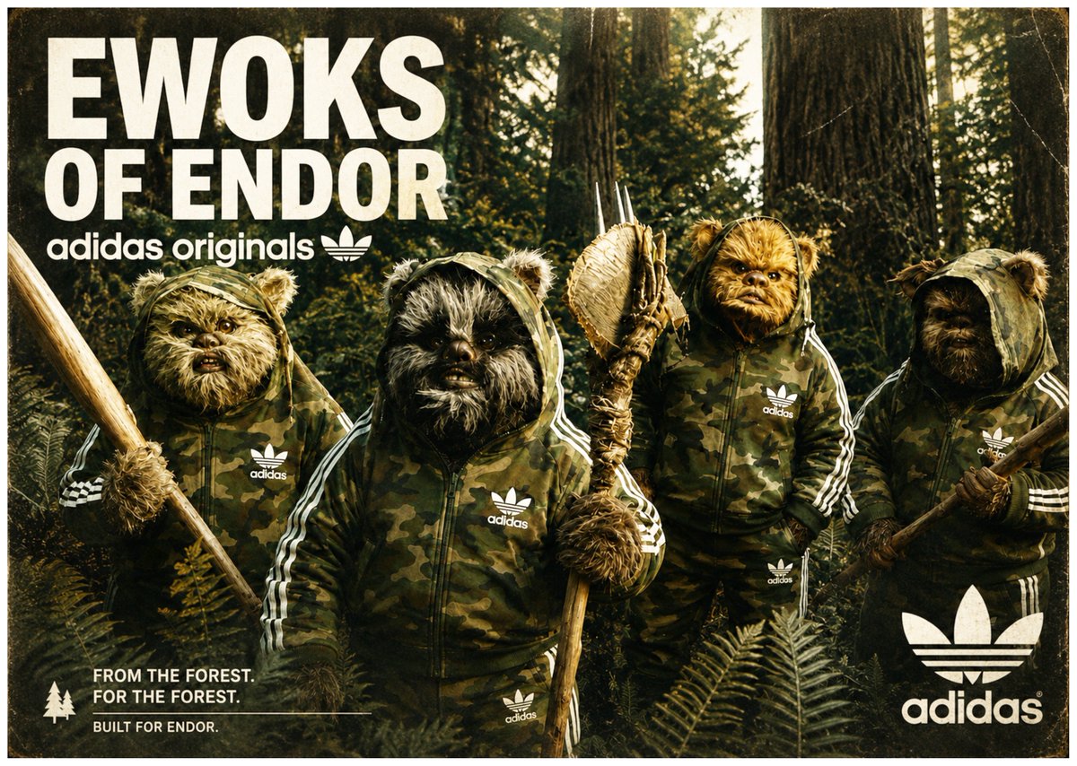 gibbo1012's tweet photo. The Ewoks of Endor forest custom t-shirt. £22 inc tracked postage, all sizes and colours available. #ewoks #endor https://t.co/qvjAxT7xcZ