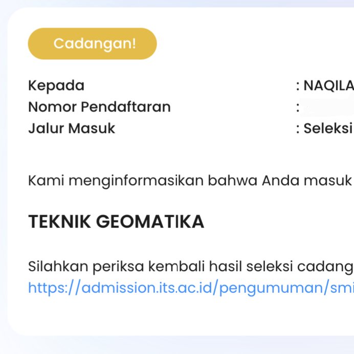 oreochipie's tweet photo. info yg mengundurkan diri dr teknik geomat😀😔 https://t.co/EWtaYQZkps
