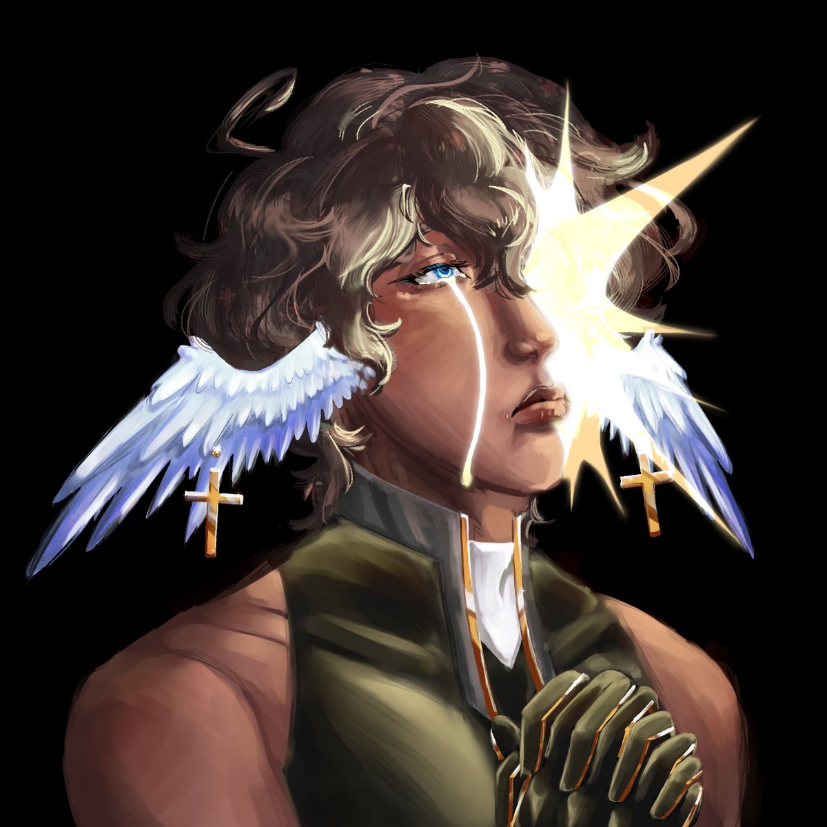 let_me_perish_'s tweet photo. New hair rendering style :⁠^⁠) #obeyme #obeymesimeon https://t.co/9PF0vXgkiD