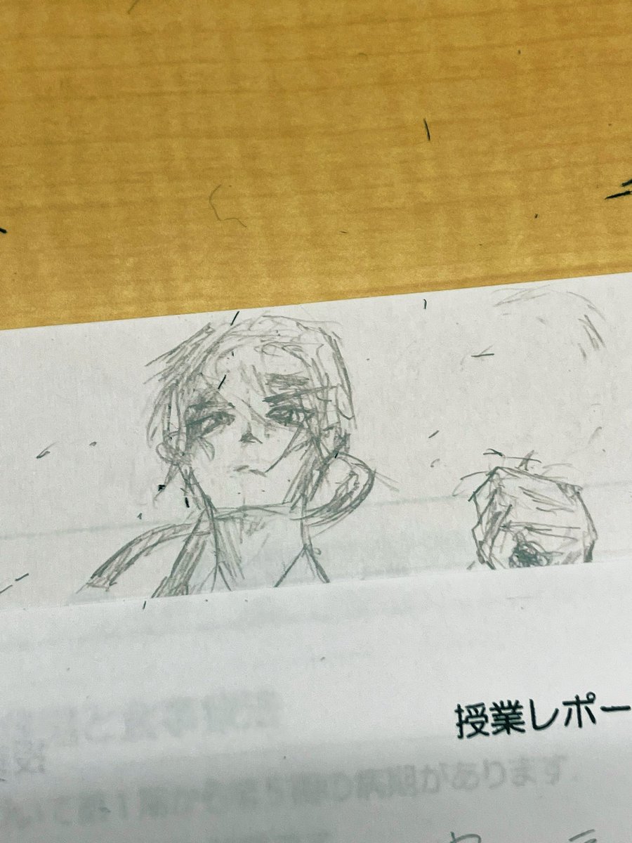 Age_senbee's tweet photo. 授業中の落書き極んば
絵描くの期間空いてなぜか上手くなってない？👀 https://t.co/exR5T3Dhi2