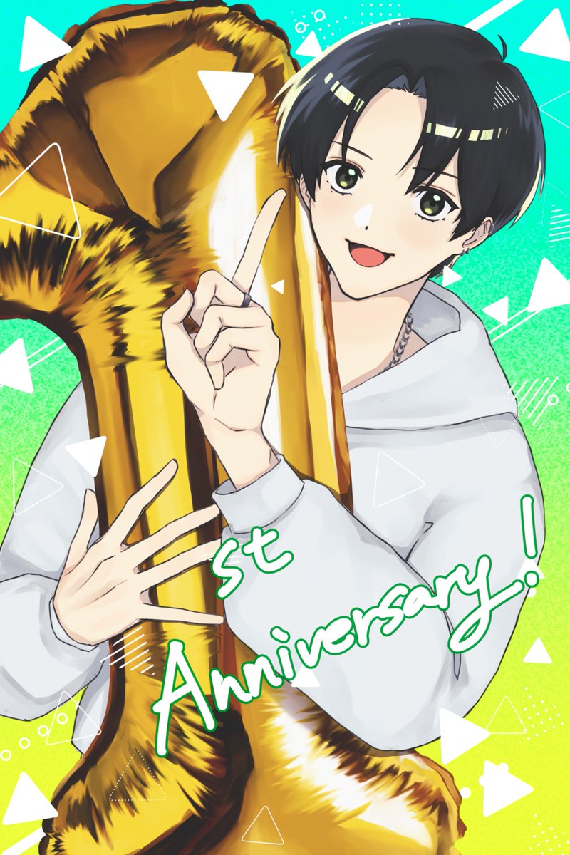 susui_no_sui31's tweet photo. 🎉㊗️1周年㊗️🎊
#イッチスケッチ https://t.co/QnfWFmQRHL