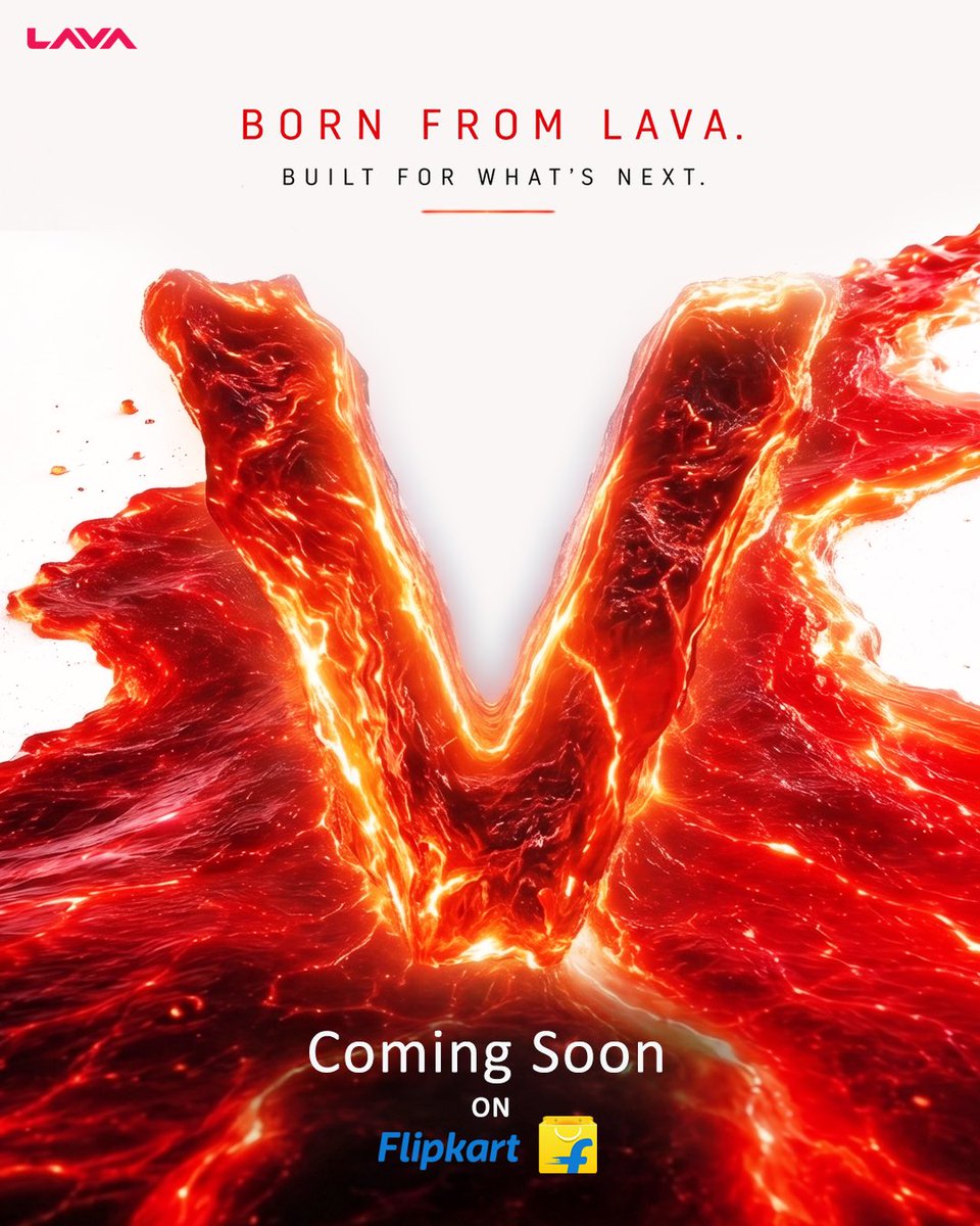 LavaMobile's tweet photo. Something BIG is about to erupt.

Can you guess what's coming next? 👀

Drop your smartest guess in the comments and you could be one of the first to win the all-new LAVA smartphone. 📱🔥

Here's how to enter:
✅ Follow @LavaMobile 
✅ Like this post 
✅ Comment your guess below 

🎁 One lucky winner will take home a LAVA smartphone!

The closer your guess, the better your chances. 

#Contest #ContestAlert #Shaqhataolavauthao #Flipkart #LavaMobiles