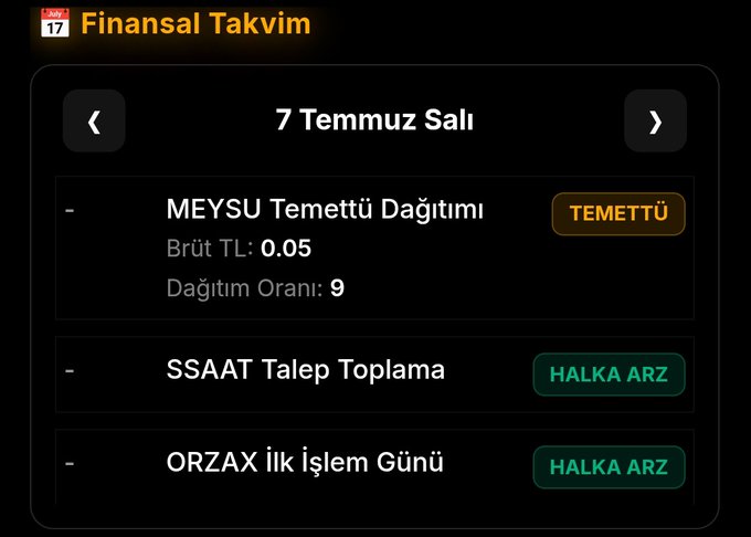 futureRDNDC's tweet photo. #meysu temettü.. 
#ssaat talep toplama
#orzax ilk işlem günü... https://t.co/0Lt4E1u3lP