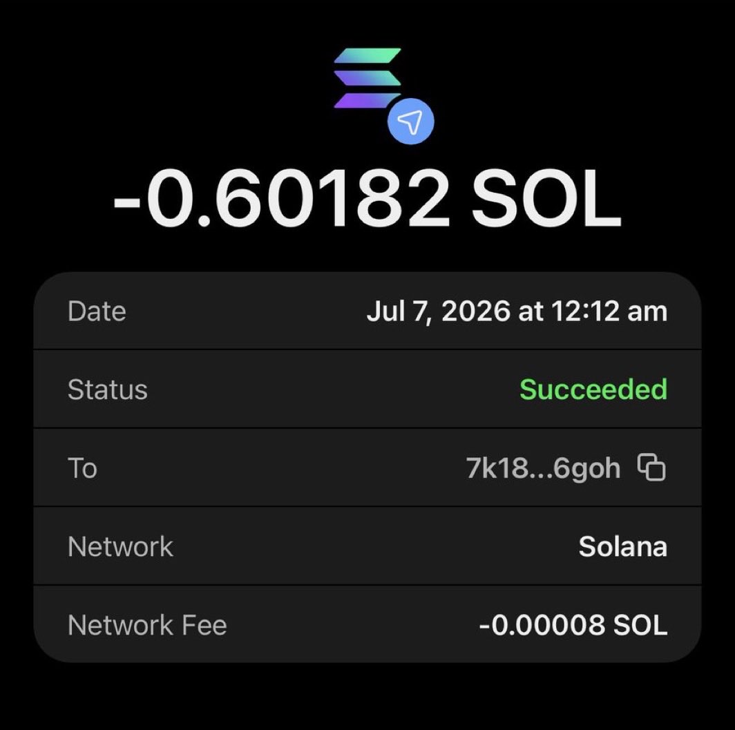 whale_sol12's tweet photo. Sent you $50, who else needs?

Comment your solana address

Also be following me with notifications https://t.co/rFhKMCg6zK