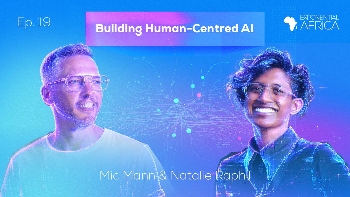 SUSouthAfrica's tweet photo. Artificial Intelligence is advancing at an extraordinary pace, transforming how we work, create, communicate, and make decisions.

But as AI becomes one of the most influential technologies in human history, one question becomes increasingly important:

Who is building it?

In this compelling episode of Exponential Africa, @micmannsa sits down with Dr. Natalie Raphil (@robotscanthink), technology leader, AI advocate, and champion for inclusive innovation, to discuss why women must play a central role in shaping the future of artificial intelligence.

Watch the full ep here: https://t.co/qThd0P9VMt

Together they explore:
⚡ Why diversity is essential to building better AI
⚡ Human-centred AI and responsible innovation
⚡ Leadership in the age of intelligent machines
⚡ Africa’s opportunity to develop world-class AI talent
⚡ The future of work in an AI-powered economy
⚡ Ethics, governance, and the importance of inclusive technology
⚡ What remains uniquely human as AI continues to evolve

👇 We’d love to hear your thoughts in the comments:
What role do you think diverse perspectives should play in building the future of artificial intelligence?

@women_in_ai @playUBU @MannMadeMediaSA @shaynemann @cubmann @MikaMetaverse