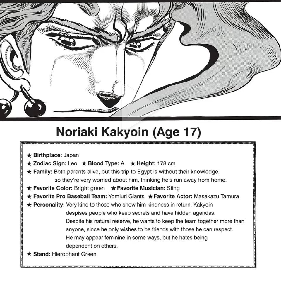 Gloobgorb's tweet photo. It genuinely pisses me off when people draw #Kakyoin child like. Like yeah it’s wonderful drawing him feminine because he IS Araki said so himself in Kakyoin’s description but please for the love of god stop infantilizing him it’s fucking disgusting. https://t.co/zCjTYt3DHf