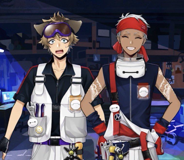 NRCofficiall's tweet photo. Why is Ruggie so terrified of his bf LMAO Kalim what’d u do… https://t.co/sb5MtcW2mY