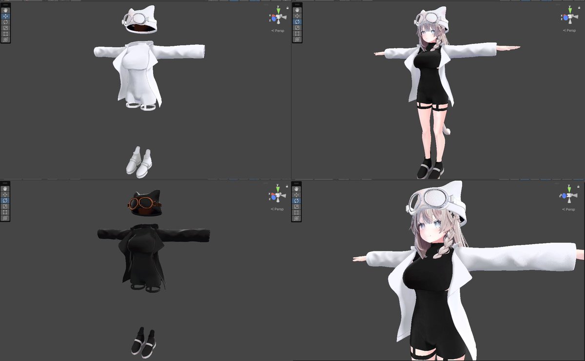 Aconite0101's tweet photo. Hello! We have a small update on "Aethel" 
we've added an AO map to make the outfit look better
https://t.co/wPYsPby4RP https://t.co/vUiQCQgKjS