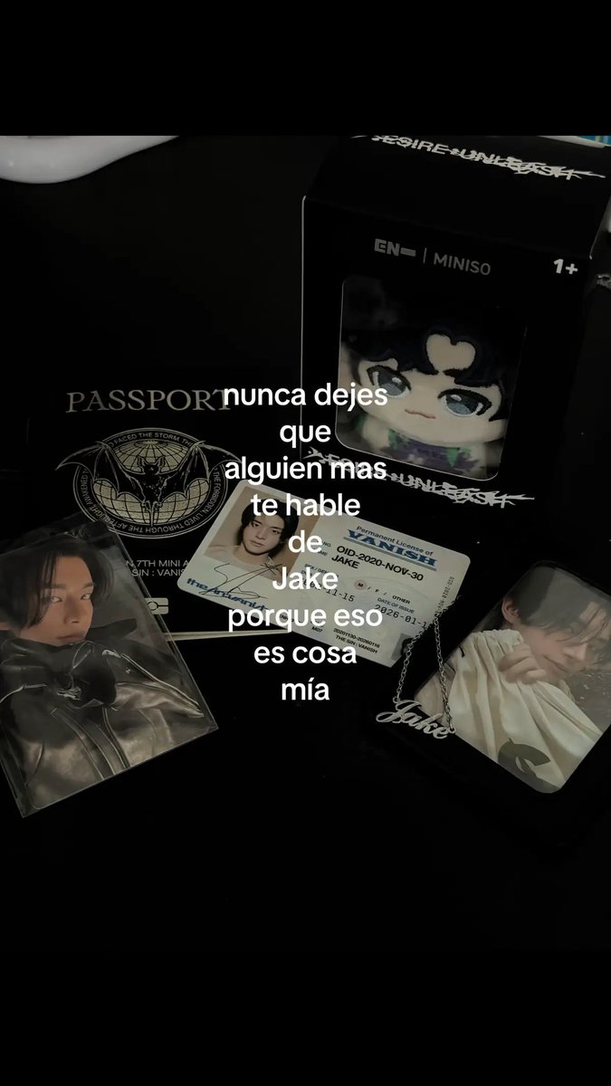 JAKE 🦮 | 260706 Jiji lo amo demasiado ᢉ𐭩 Cr. _anitaacn_