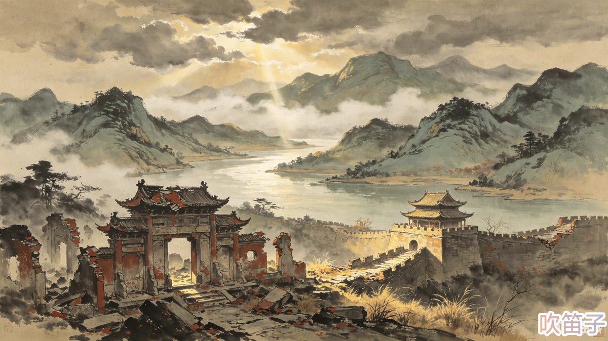 okdajob's tweet photo. @hdlddyl 心雅自生诗意
国殇犹作道情
When heart is refined, poetic thoughts arise unbidden;
Though realm lies wounded, Dao-songs remain unhidden.
#No4068 #Poetry
对联 诗词 诗 俳句 https://t.co/LaDXtTGVhR