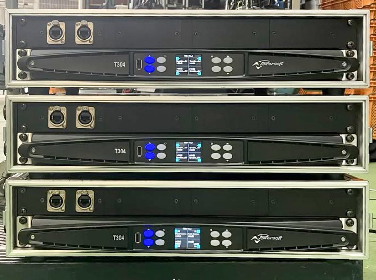 AUDIOBRAINS's tweet photo. #RackOfTheWeek : Powersoftユーザー様が使用するTouringアンプのラック写真を随時投稿していきます!
今回は「株式会社オトムラ」様が使用するPowersoft T304のラックショット📸
@Powersoft_Japan https://t.co/bcYzAEAiyz