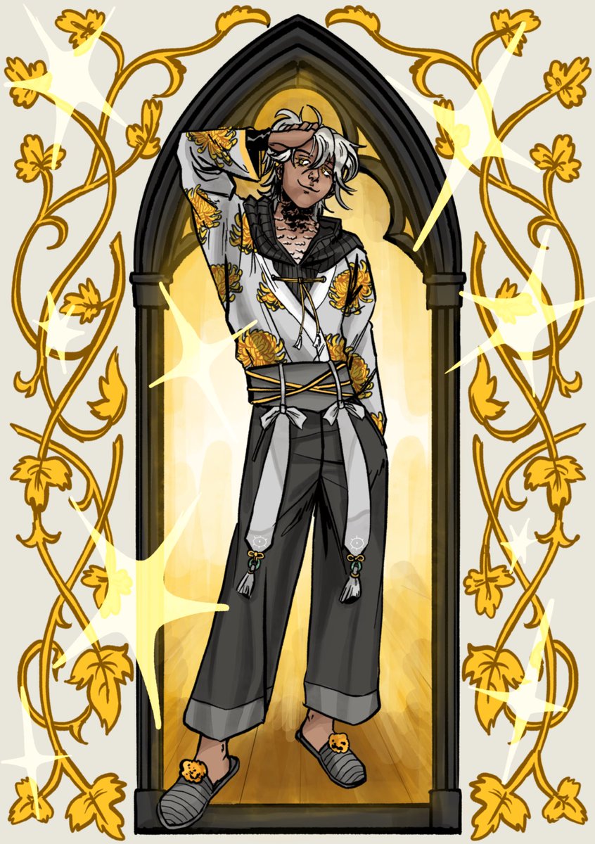 _ANODYNIA's tweet photo. Third artfight attack is to @oliviachinmueller !! I’ve been following her for quite some time, and even own some of her plushies! So seeing her oc art?? I def had to attack! Cygnet also fits the cathedral window &amp;ornamental vibes I’ve been on!
#art #artfight #illustration #oc https://t.co/d0dL9QPquh
