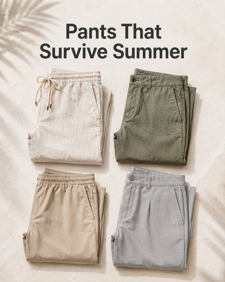 coofandy's tweet photo. Dress for heat without giving up polish.
Read the full article 👉️ https://t.co/le5FDCQbq5 🔗
#COOFANDY #COOFANDYstyle #menswear #pants #summervibes https://t.co/2xR6hymAKY