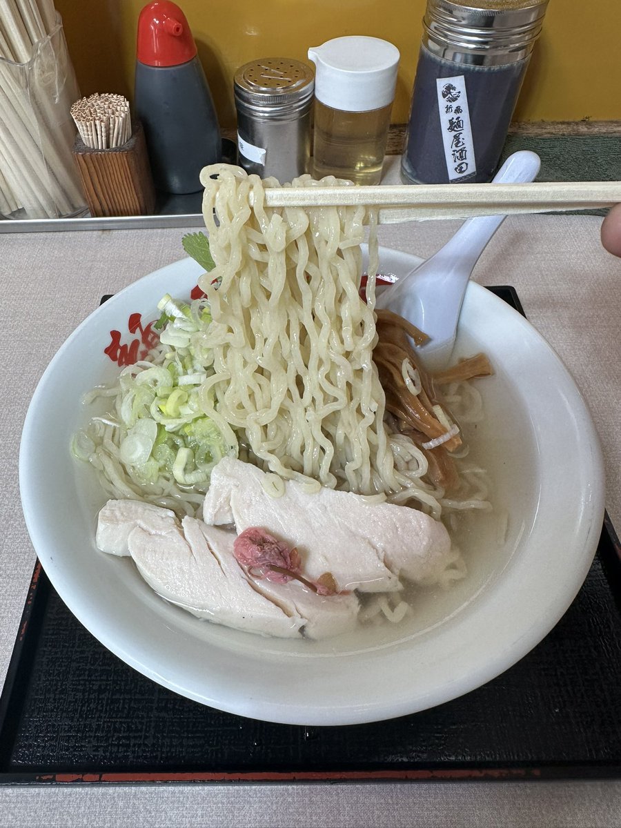 720Nek's tweet photo. #麺屋酒田inみなと
#梅しおラーメン
#山形県
#酒田市 https://t.co/UzciZ32bbm