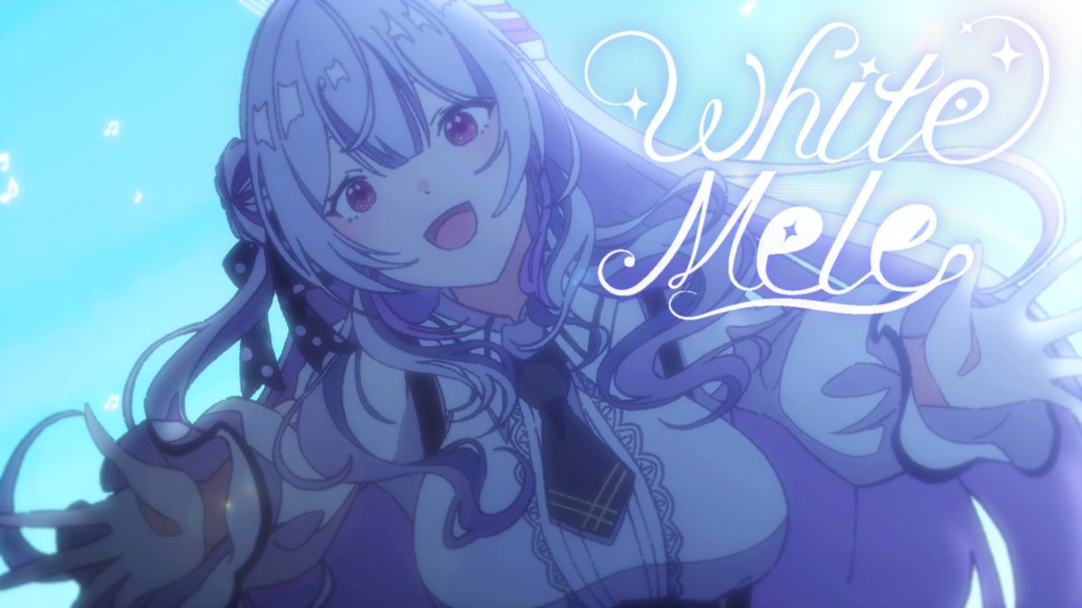 本日20時から！ サムネイルと曲名ロゴ担当させていただいてます！ 素敵