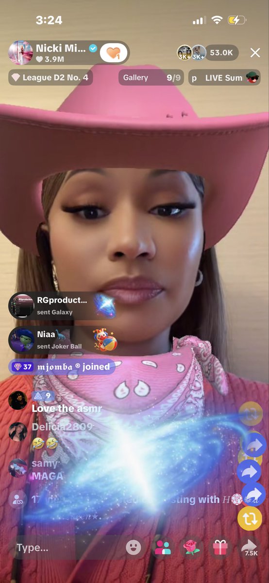 _thatauntie's tweet photo. @Shvdabarb This was awesome!!! 🎀💕🎀💕🎀💕🎀 https://t.co/MQ1wH8JCXG