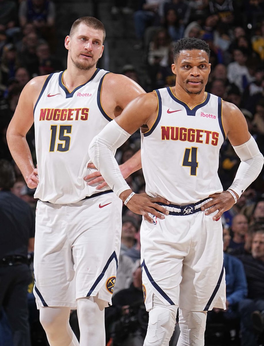 BGNHoops's tweet photo. Russ brought a different edge and energy to the Nuggets and played great in that 2025 playoff series against the Clippers. 

They should consider bringing him back. https://t.co/Ur557TYkiU
