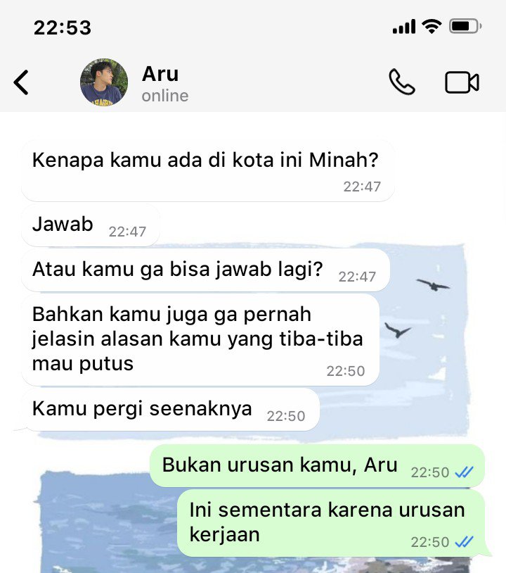 shineblue21's tweet photo. "Kenapa kita kembali bertemu?"

; Mingyu × Minju one tweet au
by: shineblue21 https://t.co/HIBIMWMdHw