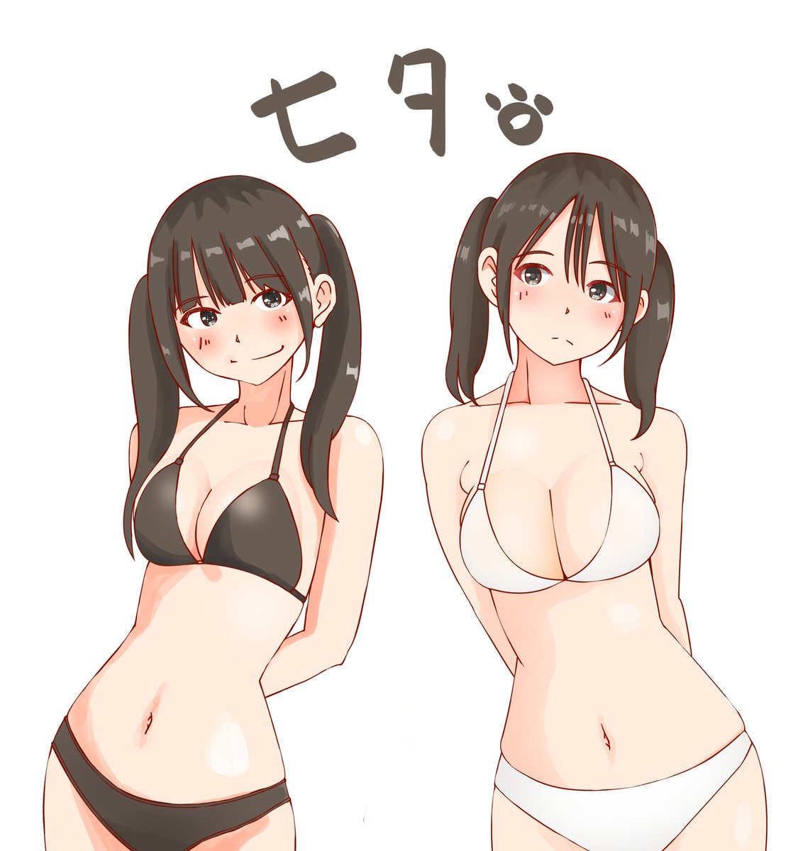 jin119292's tweet photo. 七夕です（=・ω・=）にゃ～♥
＃水着絵 https://t.co/SFRBx0QIUQ