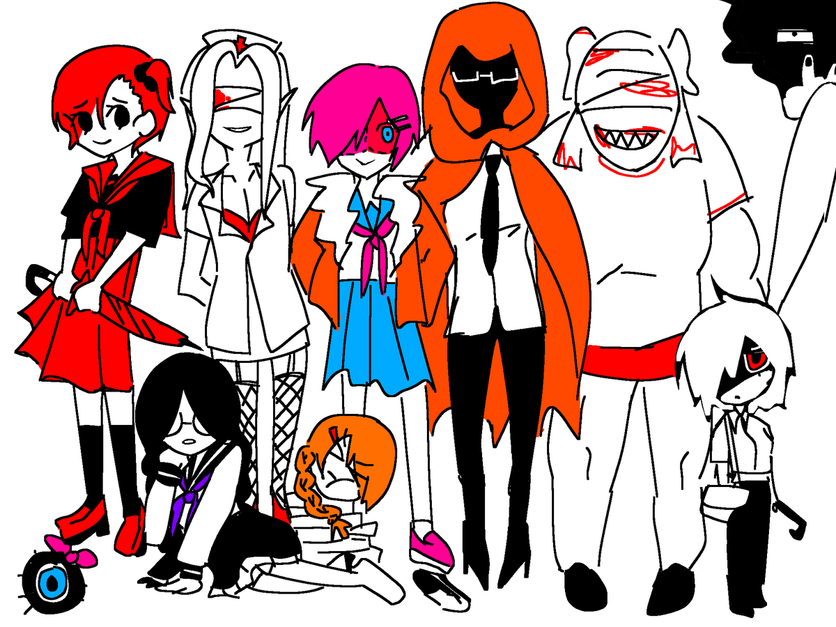 Justmir40's tweet photo. Scrolling through my gallery and... when i draw this?? I don't remember 😔 #Homicipher https://t.co/j4hRjt4tTb