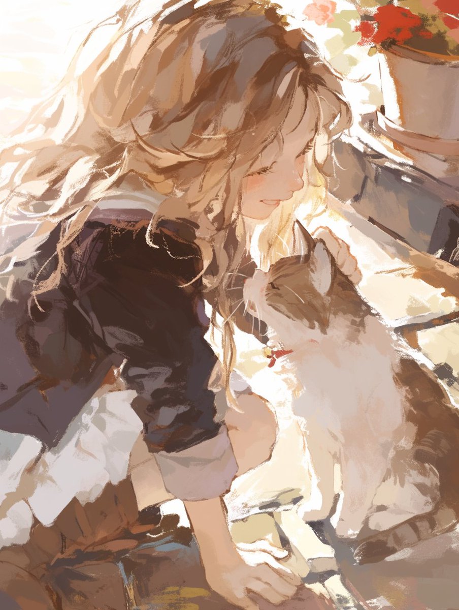 おはよう〜 #AIart