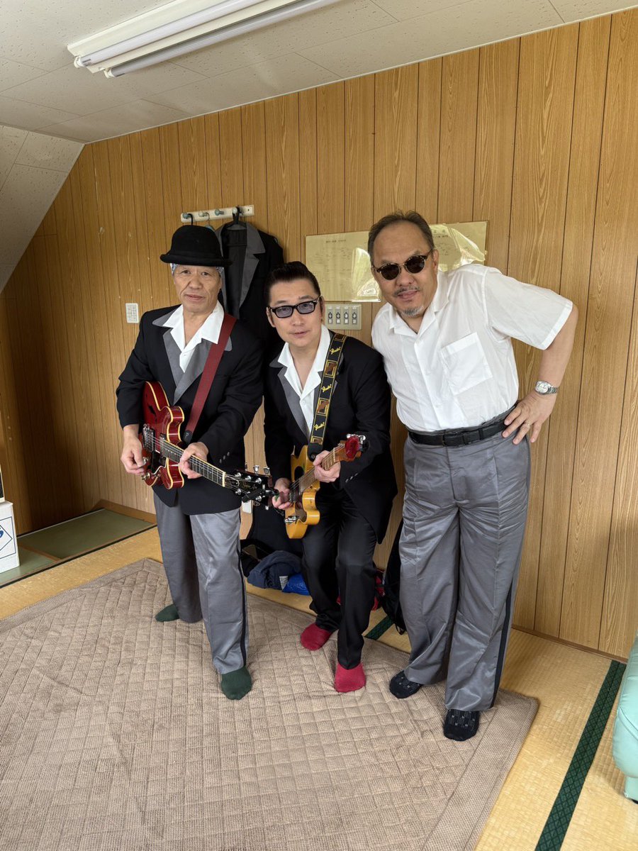 ken_mikami's tweet photo. 田代まさしさんとアンドスターズで札幌〜帯広と演奏旅行でした^_^ https://t.co/GQlyTELBh5