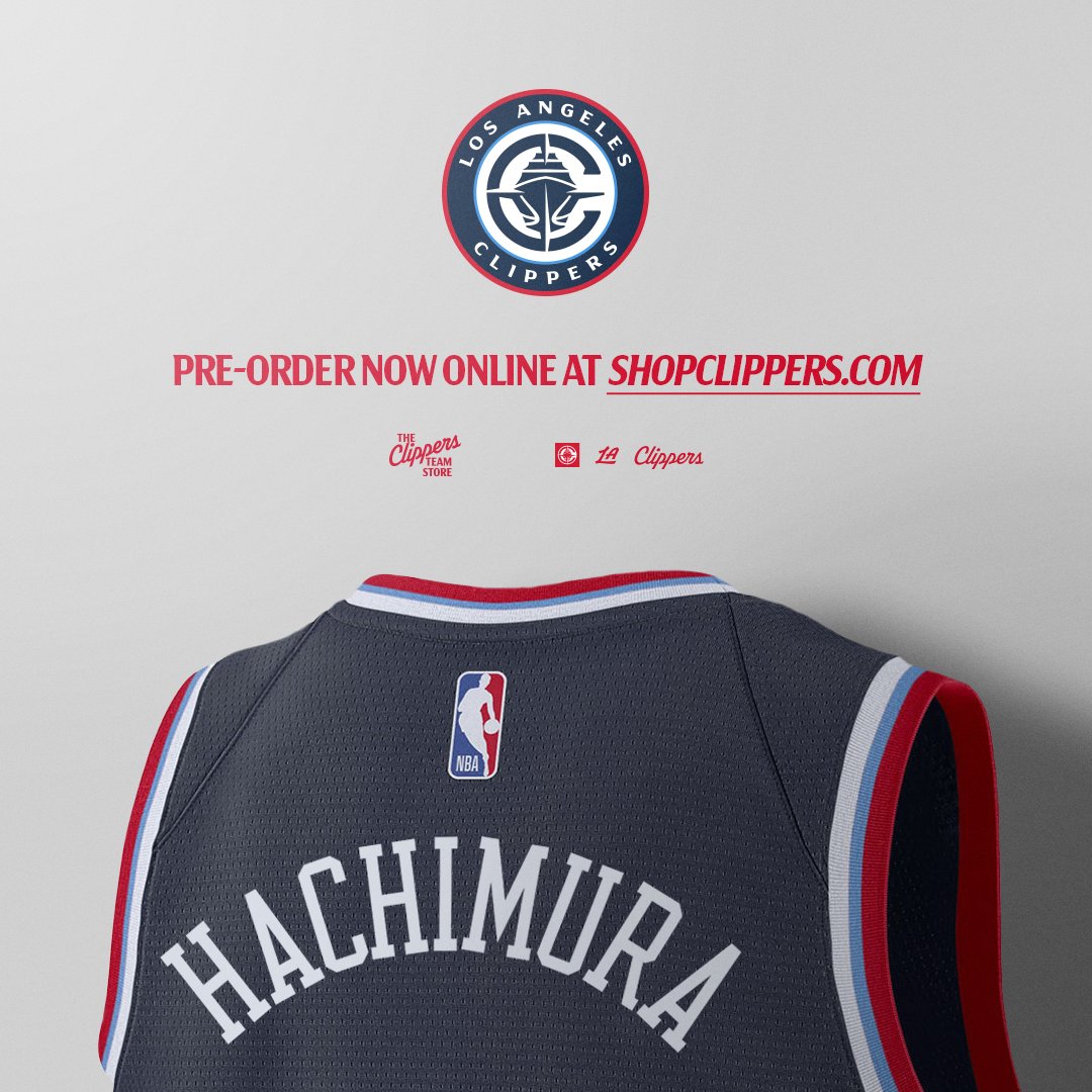 LAClippers's tweet photo. RUI HACHIMURA IS A CLIPPER‼️

Pre-order his jersey NOW ➡️ https://t.co/GPVhWBocIq https://t.co/5B0ukwBeqe
